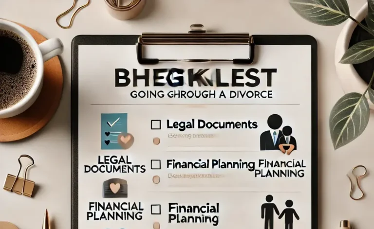 What to Expect: A Comprehensive Divorce Checklist for Beginners