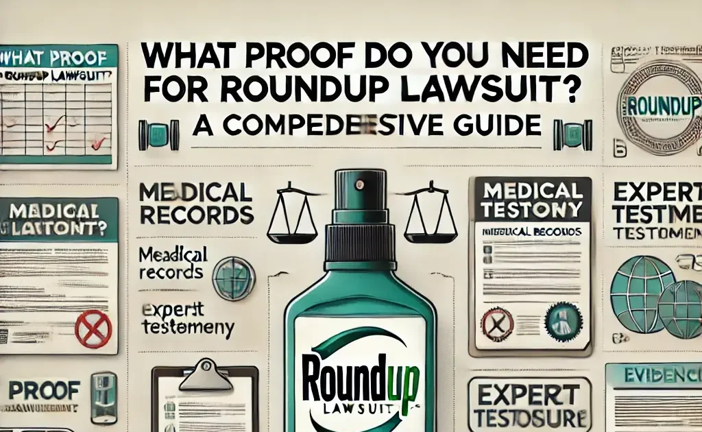 What Proof Do You Need for Roundup Lawsuit? A Comprehensive Guide