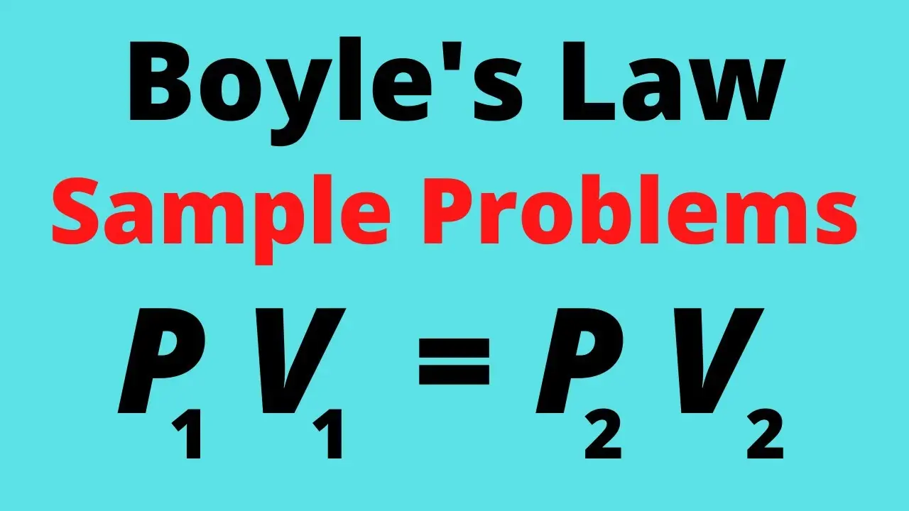 boyle's law calculator